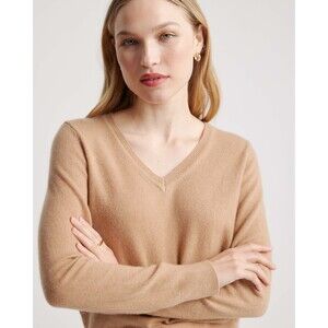 Lightweight Mongolian Cashmere V-Neck Sweater